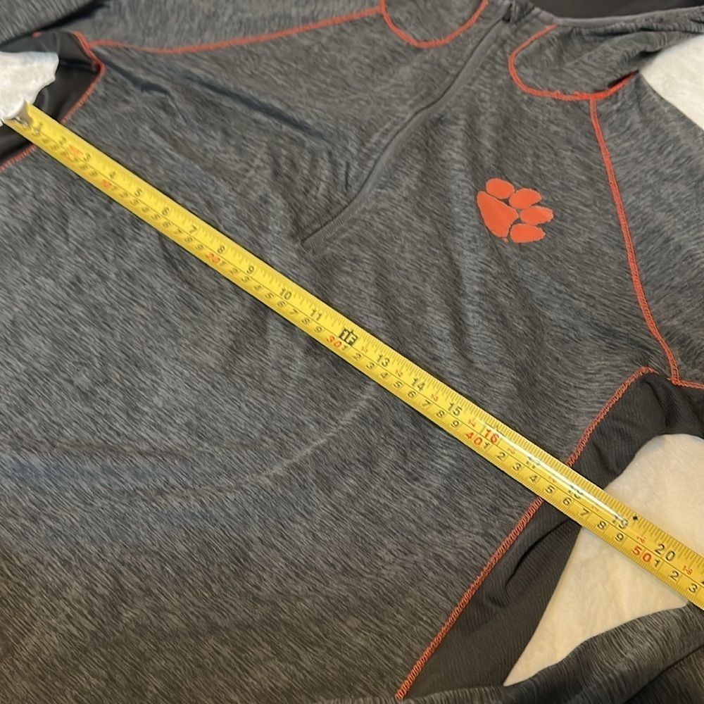 Clemson women’s long sleeve pullover with hood - Picture 6 of 11